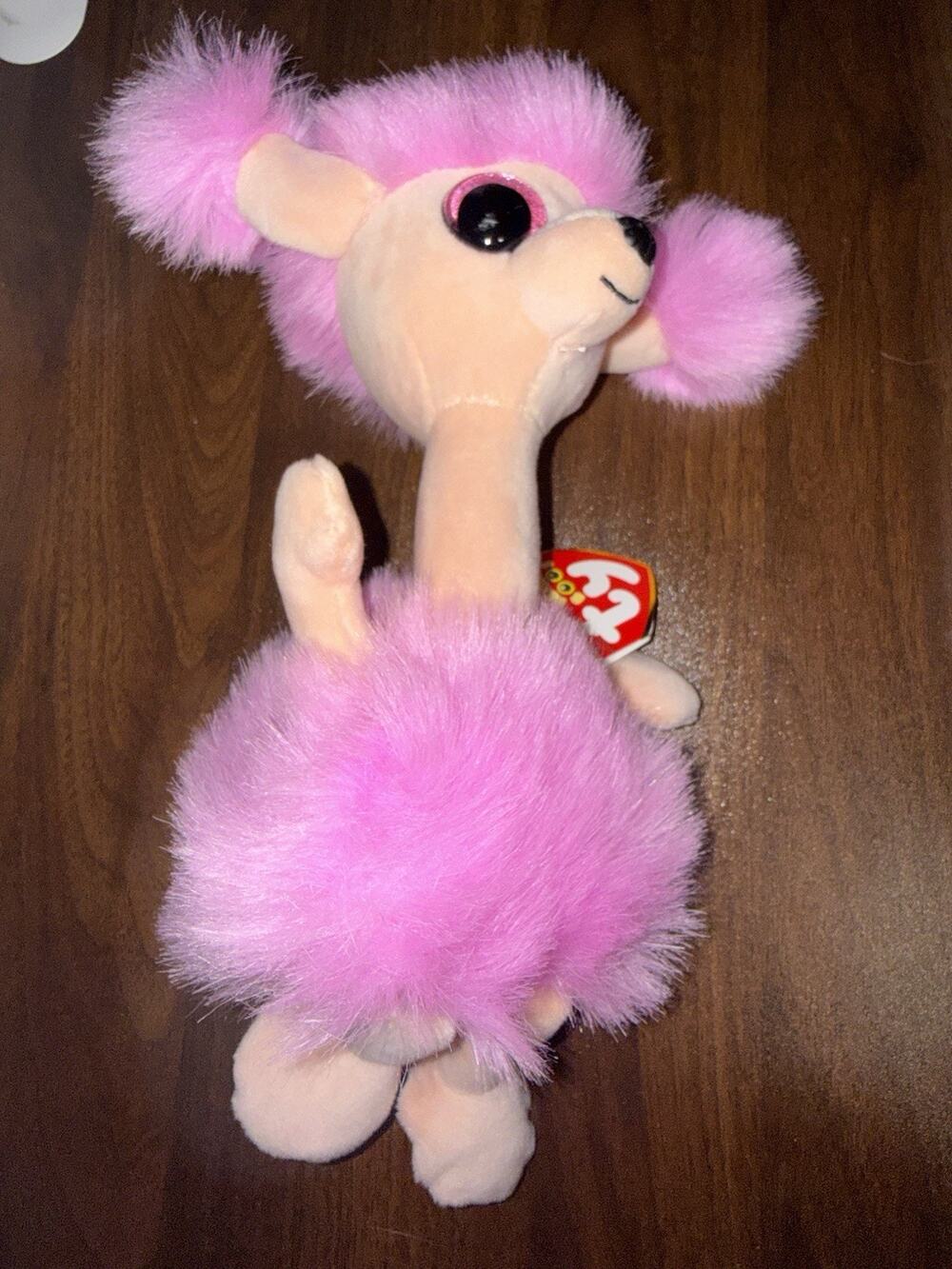 Ty Beanie Boos - Camilla The Pink Poodle-Extraordinary Pooch- 6" 15cm
